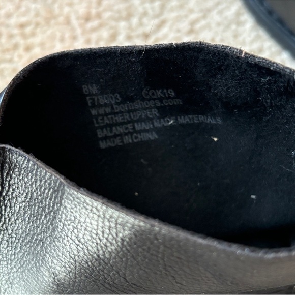 Born Black Leather Sandals - Picture 4 of 4